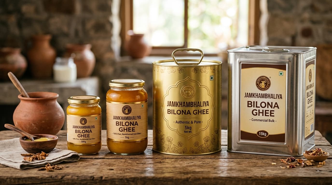 Jam Khambhaliya Ghee Price List 2026: 1kg, 5kg & 15kg Rates